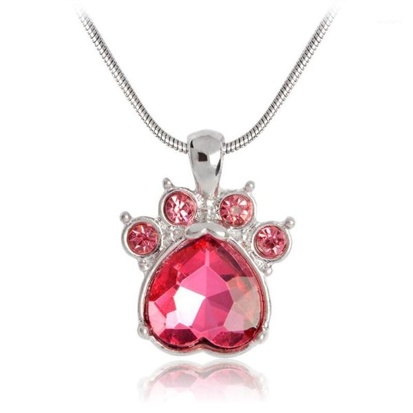 party favor valentine's day gift all- necklace rhinestone foot print charm stone jewelry pendants a1
party favor valentine's day gift all- necklace rhinestone foot print charm stone jewelry pendants a1
