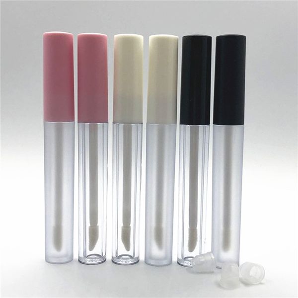 2.5ml frosted clear empty lip gloss containers tube lid balm lid brush tip applicator wand rubber sers 6 colors
2.5ml frosted clear empty lip gloss containers tube lid balm lid brush tip applicator wand rubber sers 6 colors