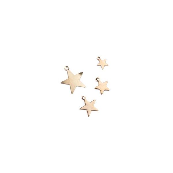 40 pcs/bag cooper (not iron) five-point star craft charms diy necklace earring bracelet charms jewelry findings diy acc bbyesb
40 pcs/bag cooper (not iron) five-point star craft charms diy necklace earring bracelet charms jewelry findings diy acc bbyesb