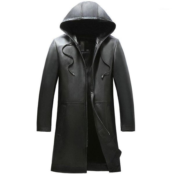 men genuine leather jacket 2020 new spring and autumn slim casual mens real leather jacket with hooded windbreaker teenager boy1, Black
men genuine leather jacket 2020 new spring and autumn slim casual mens real leather jacket with hooded windbreaker teenager boy1, Black