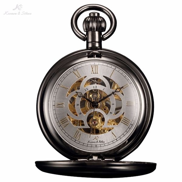 ks luxury skeleton white dial antique hand winding roman numerals mechanical analog clock fob chain jewelry pocket watch /ksp009 t200502, Slivery;golden
ks luxury skeleton white dial antique hand winding roman numerals mechanical analog clock fob chain jewelry pocket watch /ksp009 t200502, Slivery;golden