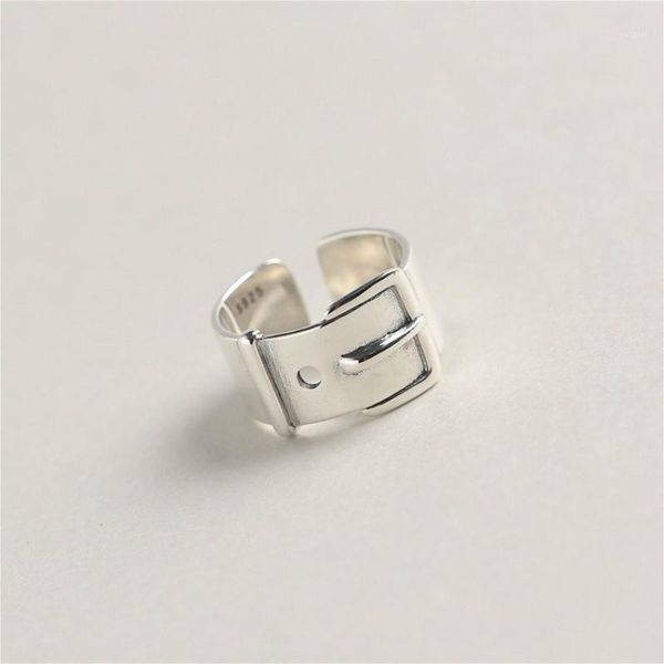 flyleaf 925 sterling silver rings for women belt buckle glossy wide version femme fashion fine jewelry simple open ring vintage1, Golden;silver
flyleaf 925 sterling silver rings for women belt buckle glossy wide version femme fashion fine jewelry simple open ring vintage1, Golden;silver
