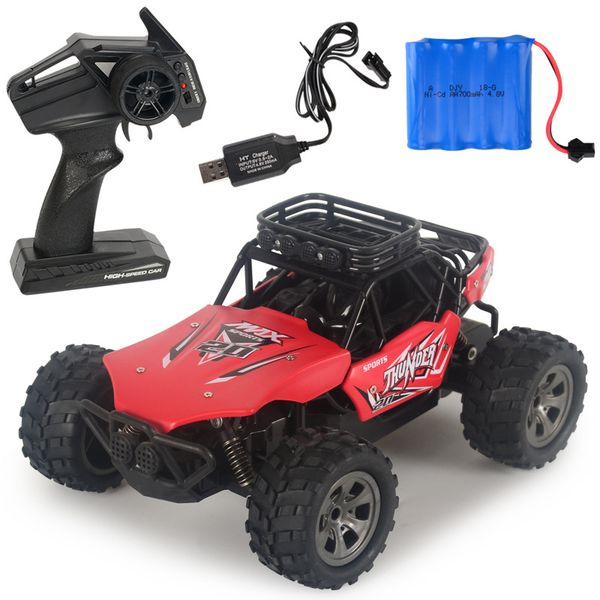New RC alloy 1:18 remote control cross country climbing car 2.4G children's electric toy car model children's toy gift
New RC alloy 1:18 remote control cross country climbing car 2.4G children's electric toy car model children's toy gift