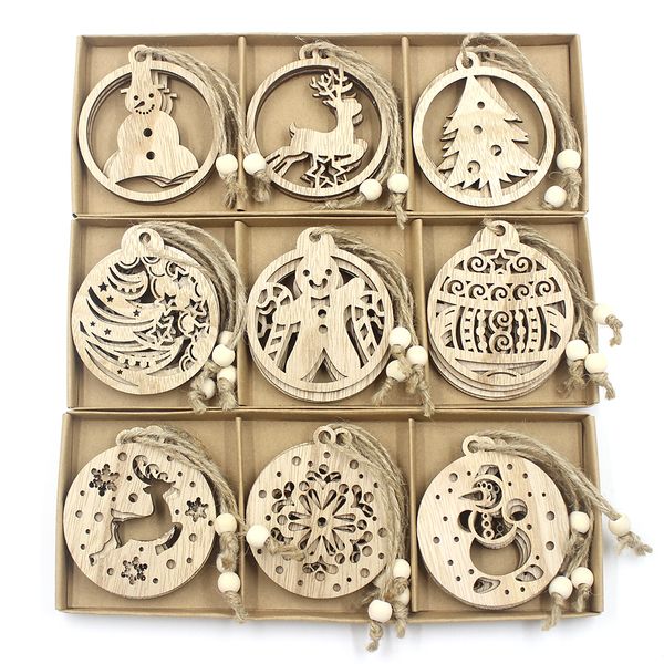 wood 12pcs/box vintage hollow christmas wooden pendants diy tree ornament crafts kids gift for home xmas party decorations
wood 12pcs/box vintage hollow christmas wooden pendants diy tree ornament crafts kids gift for home xmas party decorations
