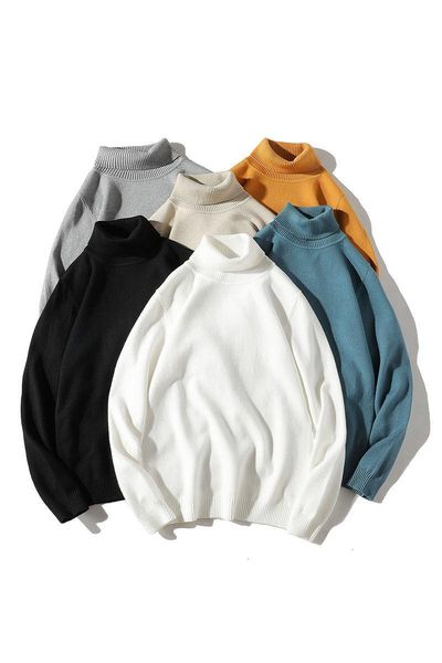 mrgoldenbowl new autumn and winter men's sweater long-sleeve turtleneck solid casual style men sweater think knitted, White;black
mrgoldenbowl new autumn and winter men's sweater long-sleeve turtleneck solid casual style men sweater think knitted, White;black