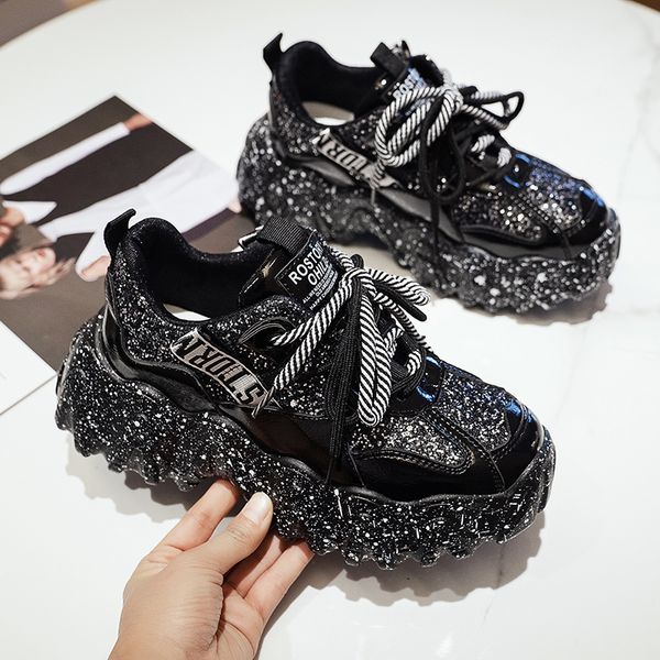 2021 the new new chunky designer father shiny ladies wear leather women shoes 6mkq, Black
2021 the new new chunky designer father shiny ladies wear leather women shoes 6mkq, Black