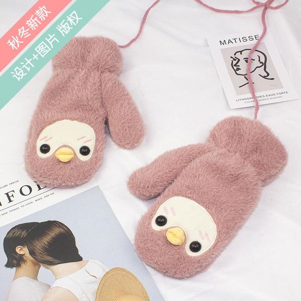 five fingers gloves cartoon penguin thickened outdoor ski cute korean plush neck ladies winter warm women, Blue;gray
five fingers gloves cartoon penguin thickened outdoor ski cute korean plush neck ladies winter warm women, Blue;gray