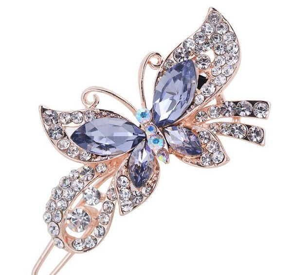 fashion women crystal diamond butterfly hairpins hair clip barrette hair band accessories 4 colo bbybia sweet07, Black;brown
fashion women crystal diamond butterfly hairpins hair clip barrette hair band accessories 4 colo bbybia sweet07, Black;brown
