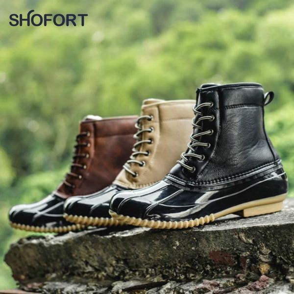 shofort duck boots 2020 casual mid-calf plus velvet winter boots women lace-up waterproof non-slip multicolor all-match shoes, Black
shofort duck boots 2020 casual mid-calf plus velvet winter boots women lace-up waterproof non-slip multicolor all-match shoes, Black