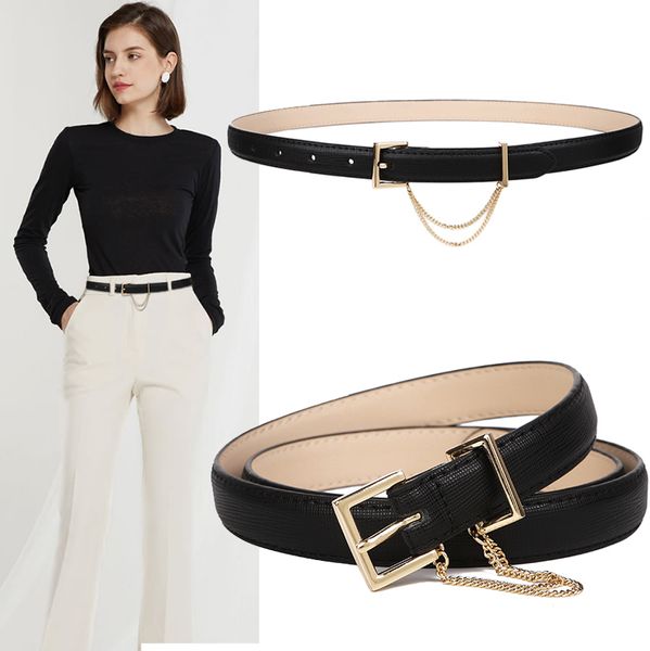 small women leather simple versatile thin narrow trousers dress summer black decorative jeans belt, Black;brown
small women leather simple versatile thin narrow trousers dress summer black decorative jeans belt, Black;brown