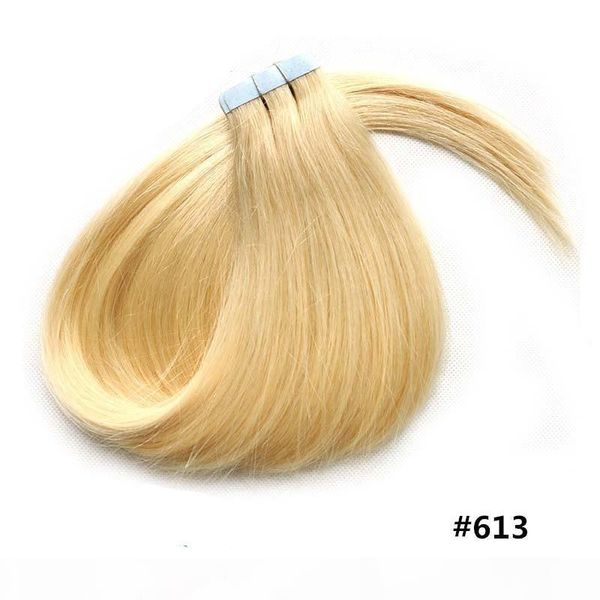 tape human hair extensions dark brown 18-24inch brazilian virgin human hair extension 40pcs pu skin weft silky straight 100g, Black
tape human hair extensions dark brown 18-24inch brazilian virgin human hair extension 40pcs pu skin weft silky straight 100g, Black