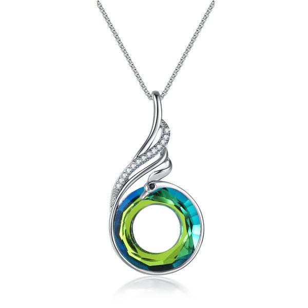 new ethnic style peacock pendant clavicle chain womens glass ring necklace necklace e-commerce ornament wholesale, Silver
new ethnic style peacock pendant clavicle chain womens glass ring necklace necklace e-commerce ornament wholesale, Silver