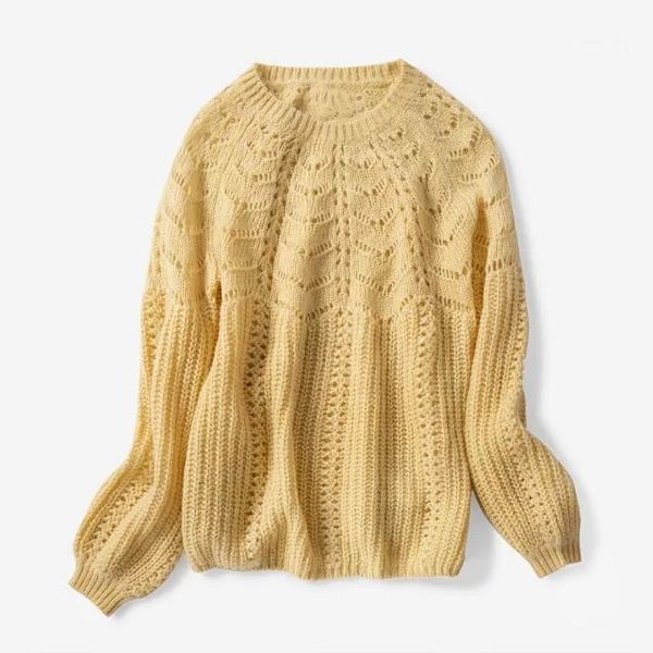 women's sweaters autumn winter women o neck sweater hollow out solid color long sleeve knitwear pullover1, White;black
women's sweaters autumn winter women o neck sweater hollow out solid color long sleeve knitwear pullover1, White;black