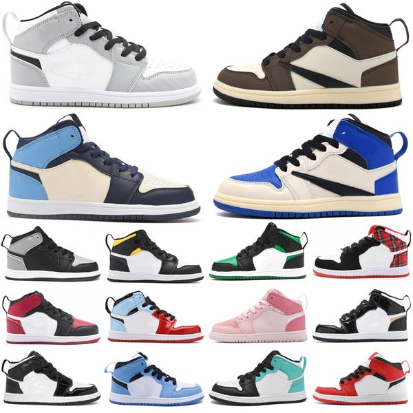 2023 high boots 2022 jumpmans 1 1s travis kids basketball shoes paint drip light smoke grey pink quartz shadow lucky green boys girls toddle, Black
2023 high boots 2022 jumpmans 1 1s travis kids basketball shoes paint drip light smoke grey pink quartz shadow lucky green boys girls toddle, Black