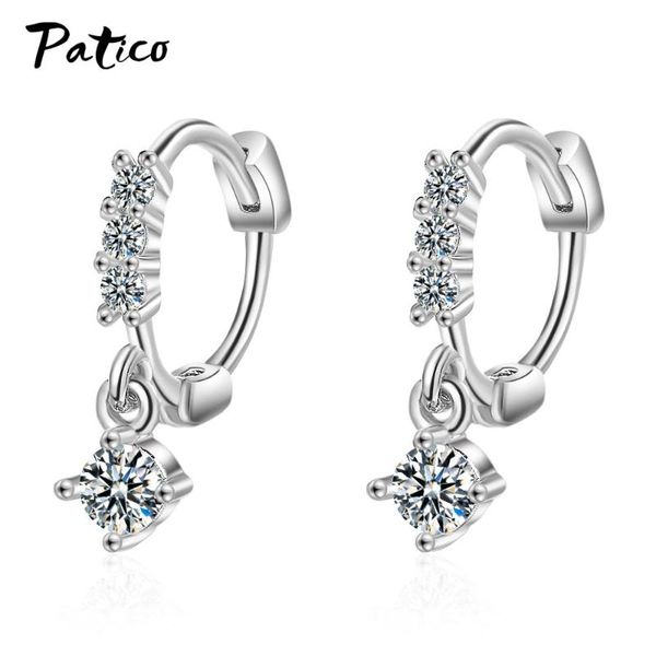 hoop & huggie drop crystal zircon small earring for woman925 sterling silver girl valentines' day romantic jewelry, Golden;silver
hoop & huggie drop crystal zircon small earring for woman925 sterling silver girl valentines' day romantic jewelry, Golden;silver