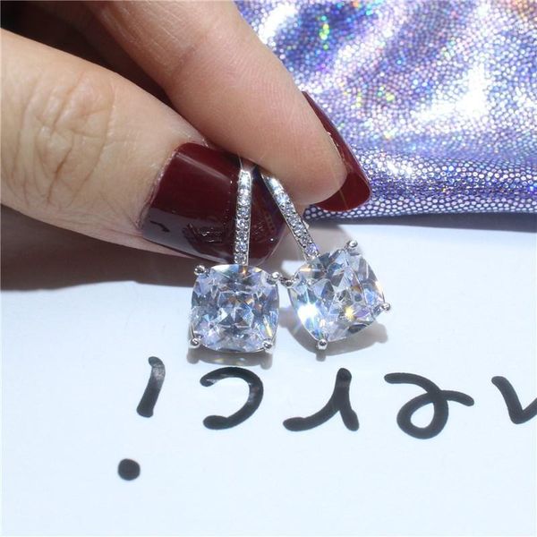 2020 japan and south korea fashion jewelry luxury square zircon earrings wedding party wild earring for girls gift for woman1, Silver
2020 japan and south korea fashion jewelry luxury square zircon earrings wedding party wild earring for girls gift for woman1, Silver
