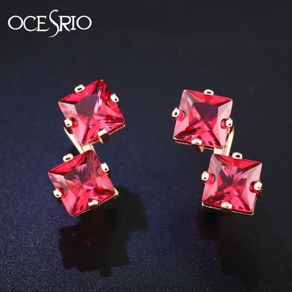 dangle & chandelier ocesrio arrival square shape earrings rose gold red stone for women fashion jewelry ers-j78, Silver
dangle & chandelier ocesrio arrival square shape earrings rose gold red stone for women fashion jewelry ers-j78, Silver