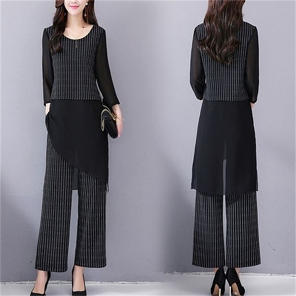 two-piece chiffon and pants combining suit women's wears by attacked female deux male tiles 4j7q, White
two-piece chiffon and pants combining suit women's wears by attacked female deux male tiles 4j7q, White