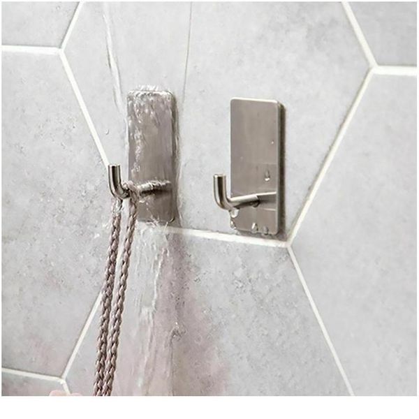 1pcs stainless steel wall hook coat towel hooks strong self adhesive hooks waterproof for bathroom storage holder tow wmtvrr
1pcs stainless steel wall hook coat towel hooks strong self adhesive hooks waterproof for bathroom storage holder tow wmtvrr