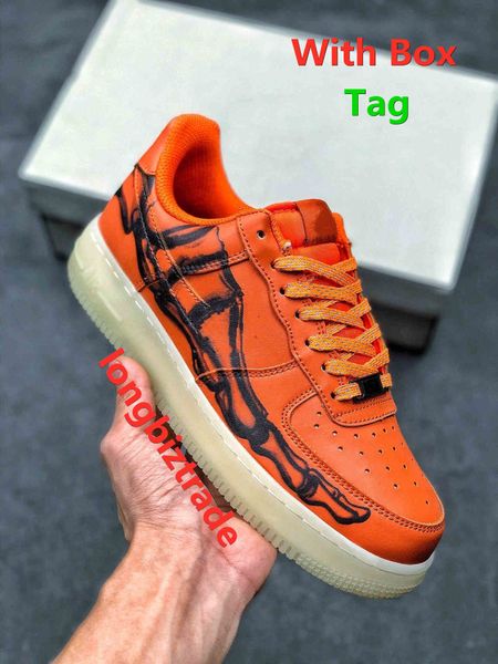 light halloween orange black skeleton limited for man skate shoes forces one skeleton qs mens shoe women designers sneakers
light halloween orange black skeleton limited for man skate shoes forces one skeleton qs mens shoe women designers sneakers