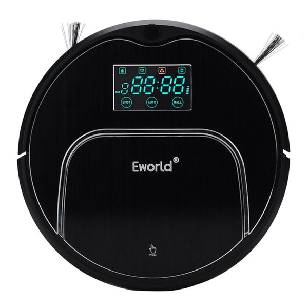 robot vacuum cleaners eworld m883 touch-sensitive auto recharge auto-cleaning anti-fall sensor with big mop cleaner black
robot vacuum cleaners eworld m883 touch-sensitive auto recharge auto-cleaning anti-fall sensor with big mop cleaner black