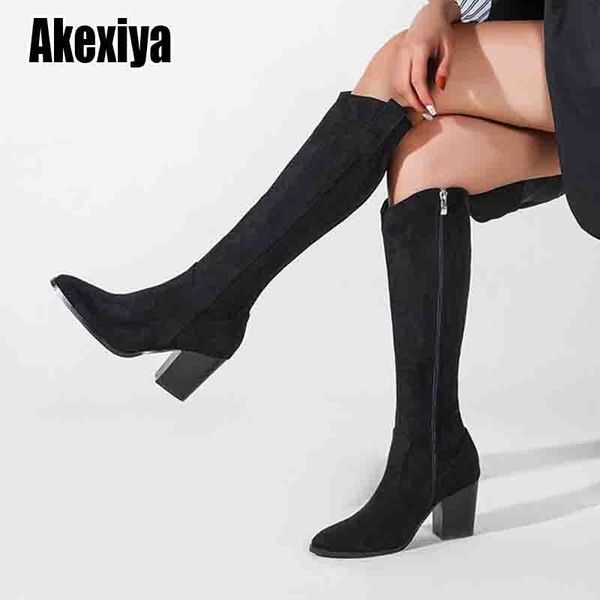 западная сапоги женщины колено высокие ковбойские сапоги мода круглый toe шитье обувь женщины высокие каблуки толстая обувь женская зима p55, Black
западная сапоги женщины колено высокие ковбойские сапоги мода круглый toe шитье обувь женщины высокие каблуки толстая обувь женская зима p55, Black