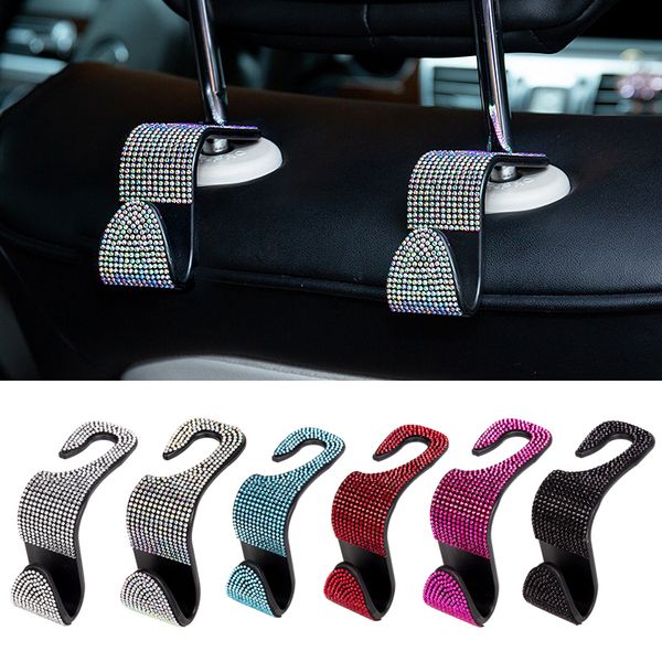 car seat back hook diamond rhinestones back universal hanger auto headrest mount storage holder car interior accessories
car seat back hook diamond rhinestones back universal hanger auto headrest mount storage holder car interior accessories