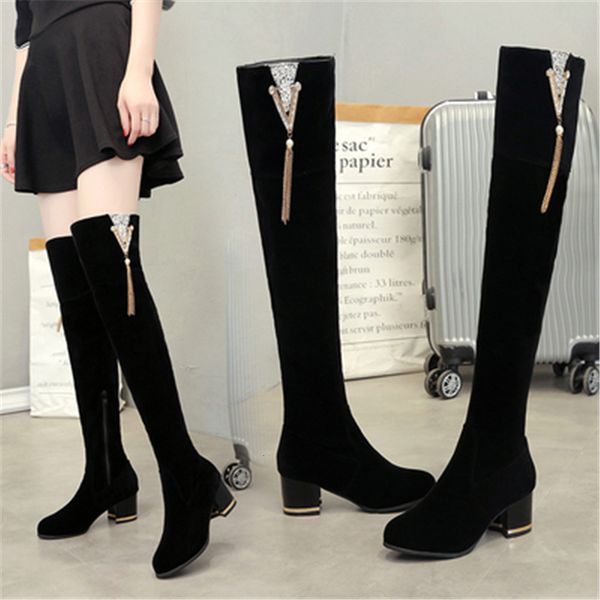 new women 2021 of winter on the knee thigh high boots women's square heels fashion ladies black shoes size 35-40 zvc6
new women 2021 of winter on the knee thigh high boots women's square heels fashion ladies black shoes size 35-40 zvc6