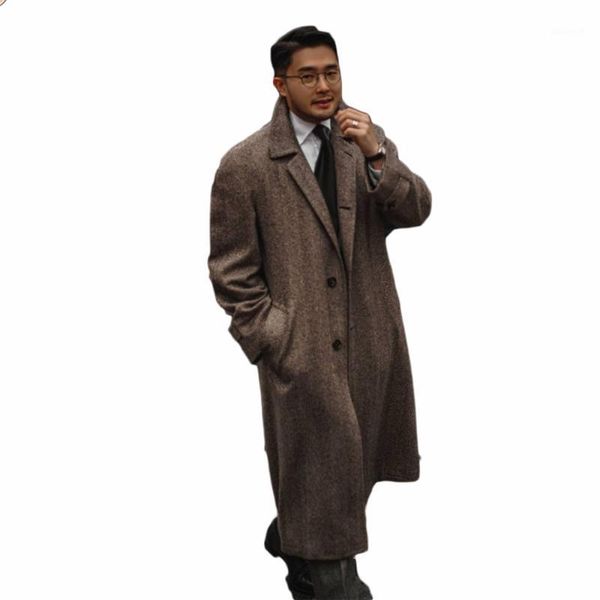 woolen overcoat streetwear men's singal breasted thick loose long-length warm casual trench england stylewinter coat male jacket1, Black
woolen overcoat streetwear men's singal breasted thick loose long-length warm casual trench england stylewinter coat male jacket1, Black