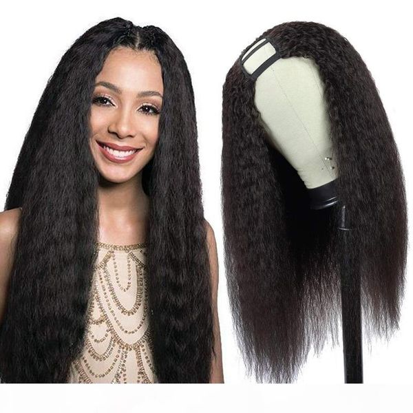 kinky straight u part wig human hair virgin peruvian glueless italian yaki kinky straight upart wigs pre plucked with baby hair, Black;brown
kinky straight u part wig human hair virgin peruvian glueless italian yaki kinky straight upart wigs pre plucked with baby hair, Black;brown