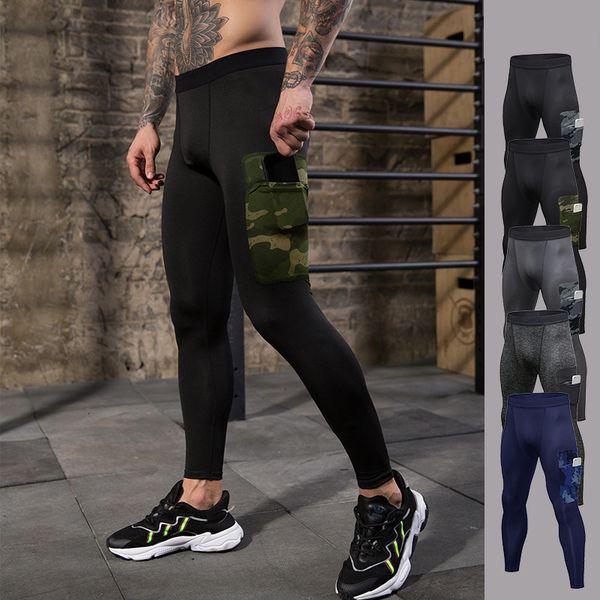 men running pants gym tight leggings male jogging pants quick-dry camouflage pocket trousers workout training clothes, Black;brown
men running pants gym tight leggings male jogging pants quick-dry camouflage pocket trousers workout training clothes, Black;brown