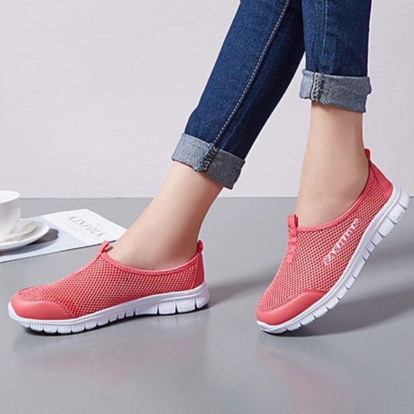 autumn shoes women sneakers mesh breathable slip on flat loafers light soft platform walking casual shoes plus size 201012, Black
autumn shoes women sneakers mesh breathable slip on flat loafers light soft platform walking casual shoes plus size 201012, Black