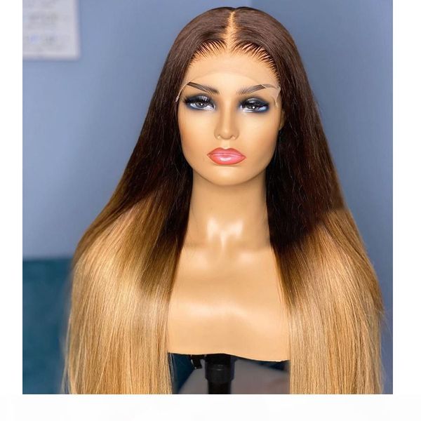 mongolian silky straight ombre #6 #27 lace front human hair wigs natural hairline full lace wig pre plucked 360 lace frontal wigs, Black
mongolian silky straight ombre #6 #27 lace front human hair wigs natural hairline full lace wig pre plucked 360 lace frontal wigs, Black