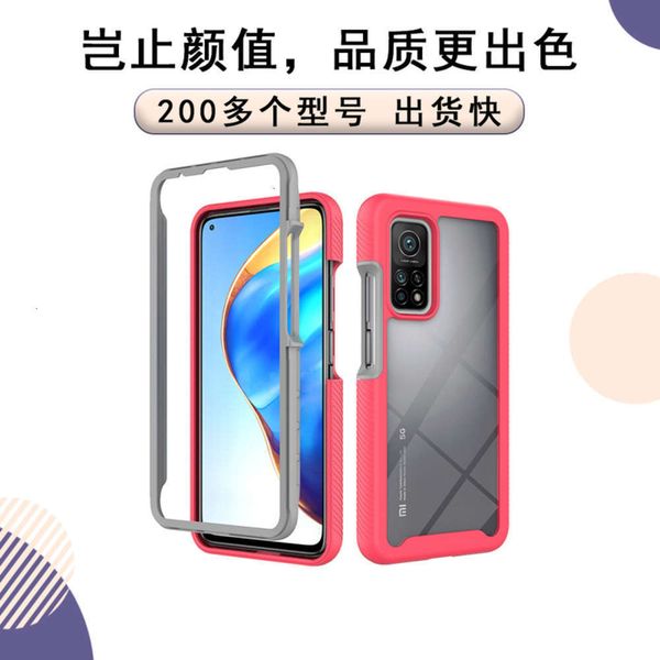 is suitable for 10t pro it two in one color contrast three proof case, all inclusive acrylic backplane mobile phone case
is suitable for 10t pro it two in one color contrast three proof case, all inclusive acrylic backplane mobile phone case
