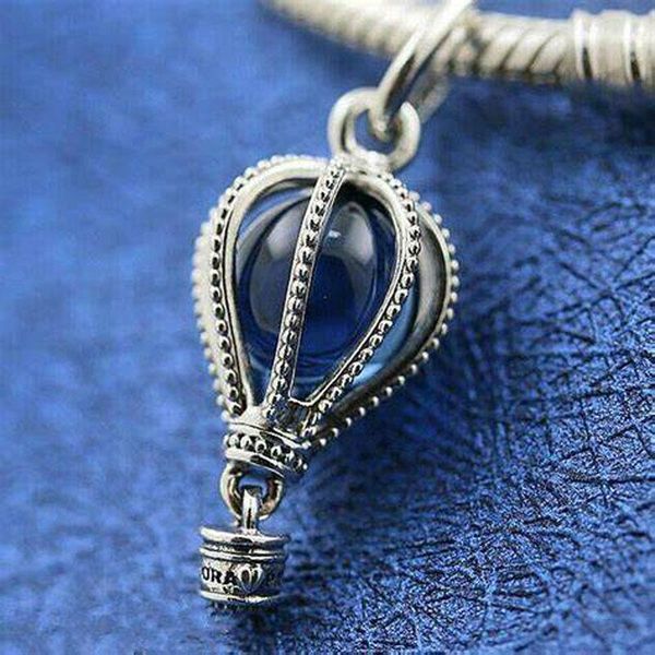 100% 925 sterling silver blue air balloon charm bead fits european jewelry charm bracelets, Black
100% 925 sterling silver blue air balloon charm bead fits european jewelry charm bracelets, Black