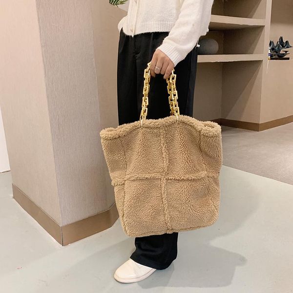 trend новых плюшевый ковш сумка для цепной плечи мешка женщин портативной большой емкости сумки мягкой леди повседневной mother сумка
trend новых плюшевый ковш сумка для цепной плечи мешка женщин портативной большой емкости сумки мягкой леди повседневной mother сумка