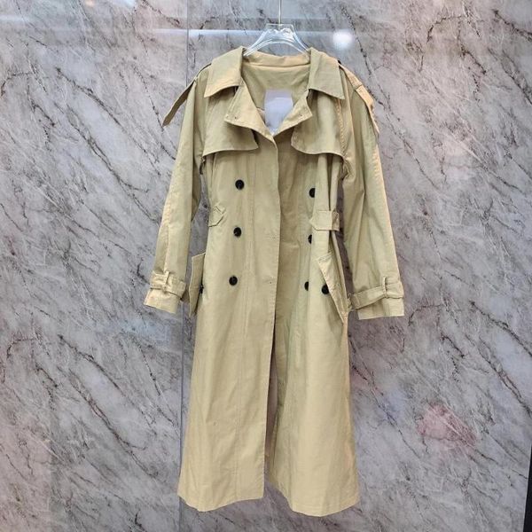 the latest women's windbreaker jacket in the autumn and winter season of 2021 fashion close-fitting pure cotton loose beautiful, Tan;black
the latest women's windbreaker jacket in the autumn and winter season of 2021 fashion close-fitting pure cotton loose beautiful, Tan;black