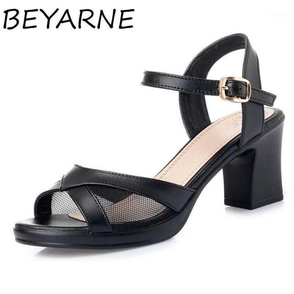 sandals beyarne summer women 2021 high heel fashion genuine leather with yarn mesh1, Black
sandals beyarne summer women 2021 high heel fashion genuine leather with yarn mesh1, Black