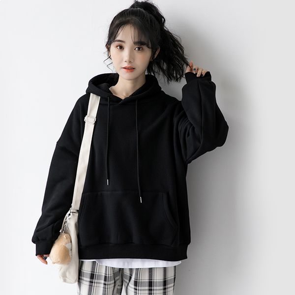 2021 new nova alta qualidade das mulheres de manga comprida capuz quente pulver blusa bolso harajuku moletom gvpl, Black
2021 new nova alta qualidade das mulheres de manga comprida capuz quente pulver blusa bolso harajuku moletom gvpl, Black