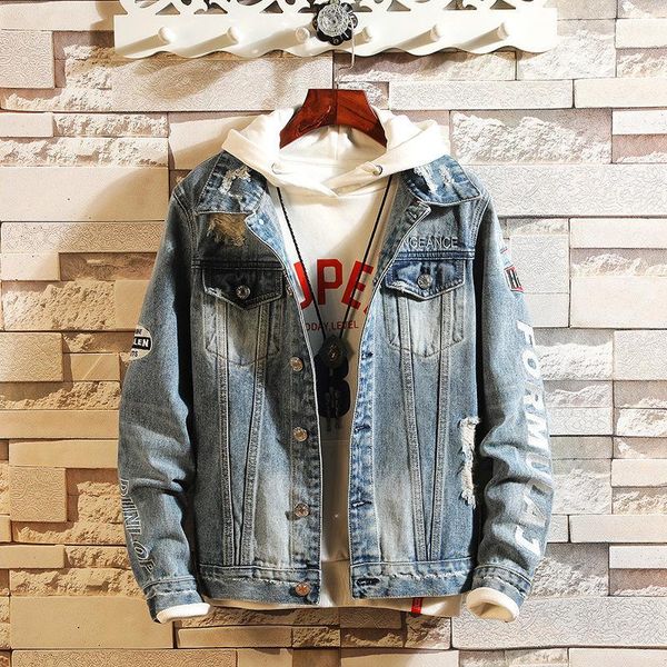 hole solid casual slim mens denim jacket plus size 5xl bomber jacket men chaqueta hombre cowboy men's jean, Black;brown
hole solid casual slim mens denim jacket plus size 5xl bomber jacket men chaqueta hombre cowboy men's jean, Black;brown
