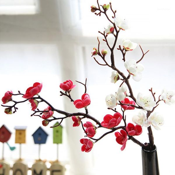decorative flowers & wreaths chinese plum blossom artificial vivid wreath fake silk bouquet flower wedding party home decorations 60cm1
decorative flowers & wreaths chinese plum blossom artificial vivid wreath fake silk bouquet flower wedding party home decorations 60cm1