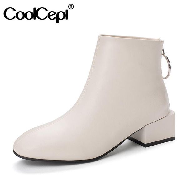 coolcept size 31-43 ankle boots women zipper fashion high heel winter shoes woman warm office short boot lady daily footwear, Black
coolcept size 31-43 ankle boots women zipper fashion high heel winter shoes woman warm office short boot lady daily footwear, Black