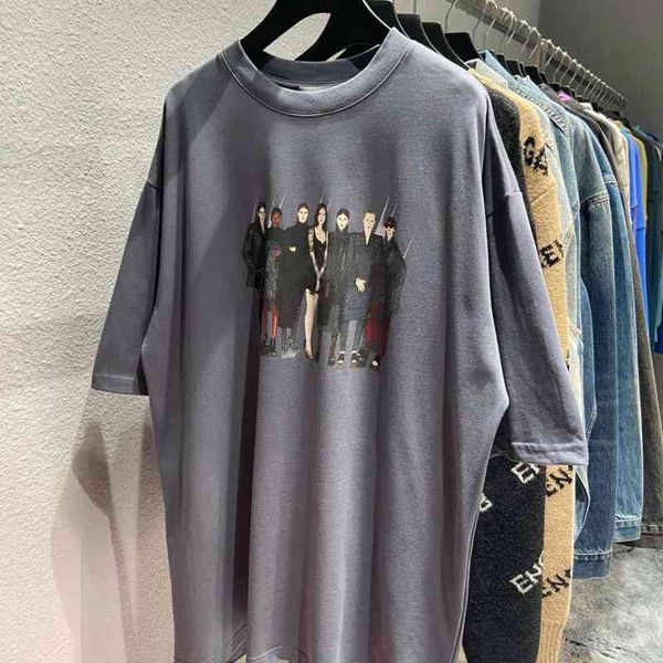 women's t-shirt europeu de luxo da marca das mulheres dos homens t-shirts personagem impressão tripulação pescoço camiseta m6u2, White
women's t-shirt europeu de luxo da marca das mulheres dos homens t-shirts personagem impressão tripulação pescoço camiseta m6u2, White