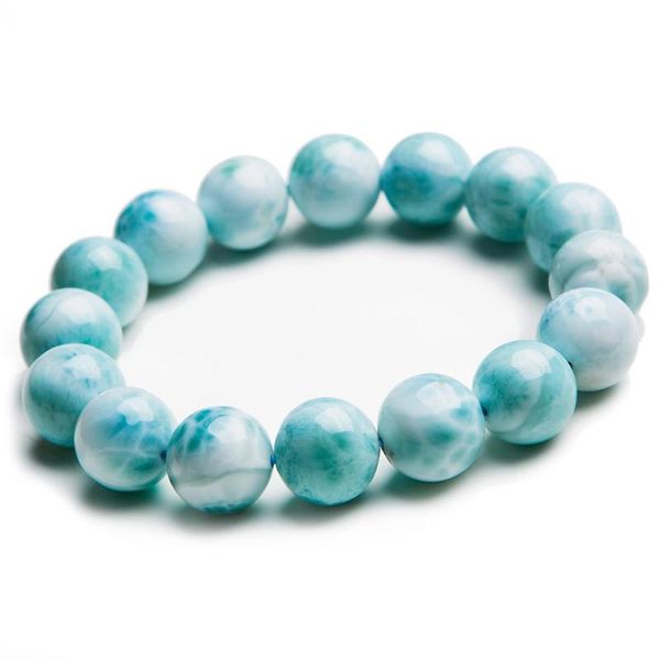 13mm genuine precious natural blue larimar pectolite gems stone round bead stretch charm bracelet for women men just one, Black
13mm genuine precious natural blue larimar pectolite gems stone round bead stretch charm bracelet for women men just one, Black