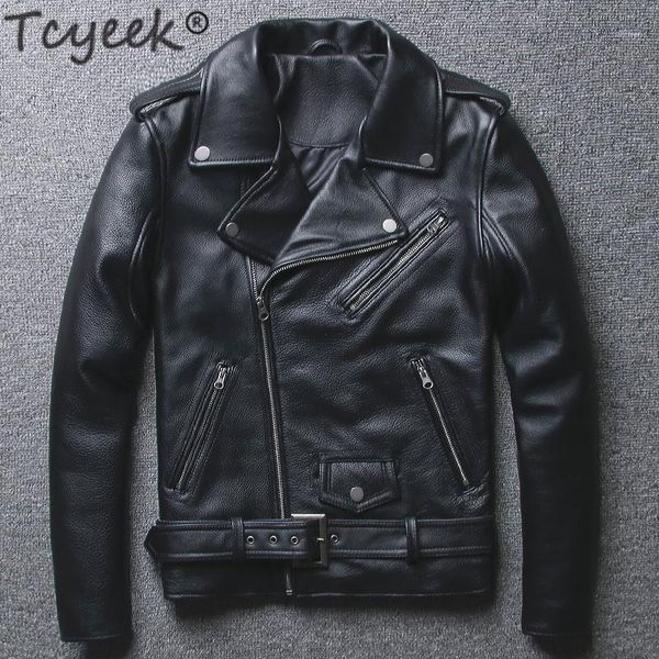 tcyeek 100% real sheepskin coat men autumn winter clothes 2020 streetwear genuine cow leather jacket fit moto biker coats lw20951, Black
tcyeek 100% real sheepskin coat men autumn winter clothes 2020 streetwear genuine cow leather jacket fit moto biker coats lw20951, Black