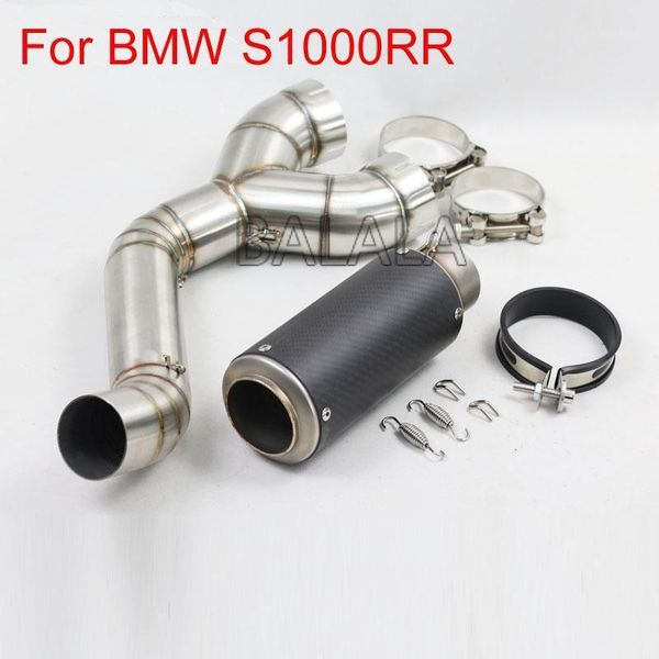 60mm motorcycle full system slip on exhaust modified middle stainless steel pipe with muffler for s1000rr 2010-2014 year1
60mm motorcycle full system slip on exhaust modified middle stainless steel pipe with muffler for s1000rr 2010-2014 year1