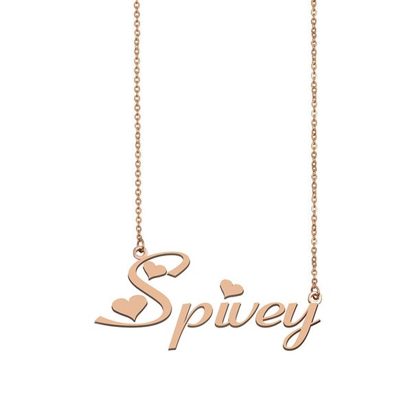 Spivey Name Necklace Custom Nameplate Pendant for Women Girls Birthday Gift Kids Best Friends Jewelry 18k Gold Plated Stainless Steel, Silver
Spivey Name Necklace Custom Nameplate Pendant for Women Girls Birthday Gift Kids Best Friends Jewelry 18k Gold Plated Stainless Steel, Silver