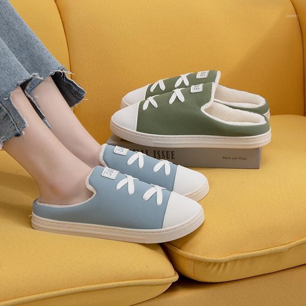 slippers 2021 winter women non-slip floor home indoor house plush soft warm green cotton shoes slides for bedroom1, Black
slippers 2021 winter women non-slip floor home indoor house plush soft warm green cotton shoes slides for bedroom1, Black