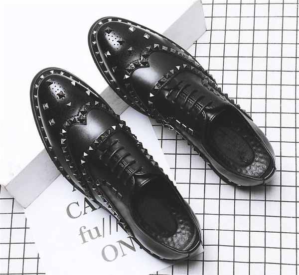 2020 new men's shoes summer business casual shoes men fashion young men rivets pointed toe, Black
2020 new men's shoes summer business casual shoes men fashion young men rivets pointed toe, Black