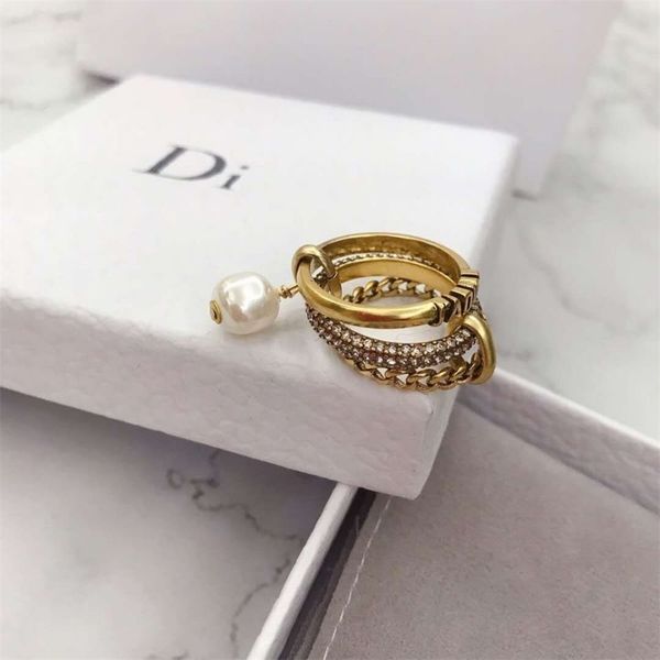 three-layer pearl ring female hand jewelry personalized alternative, Silver
three-layer pearl ring female hand jewelry personalized alternative, Silver